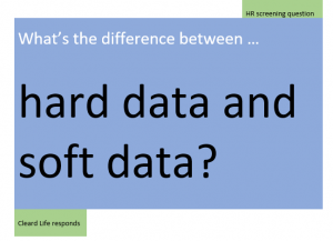 hard data v soft data